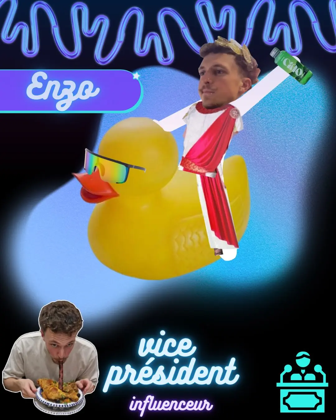 Visuel de présentation de Enzo