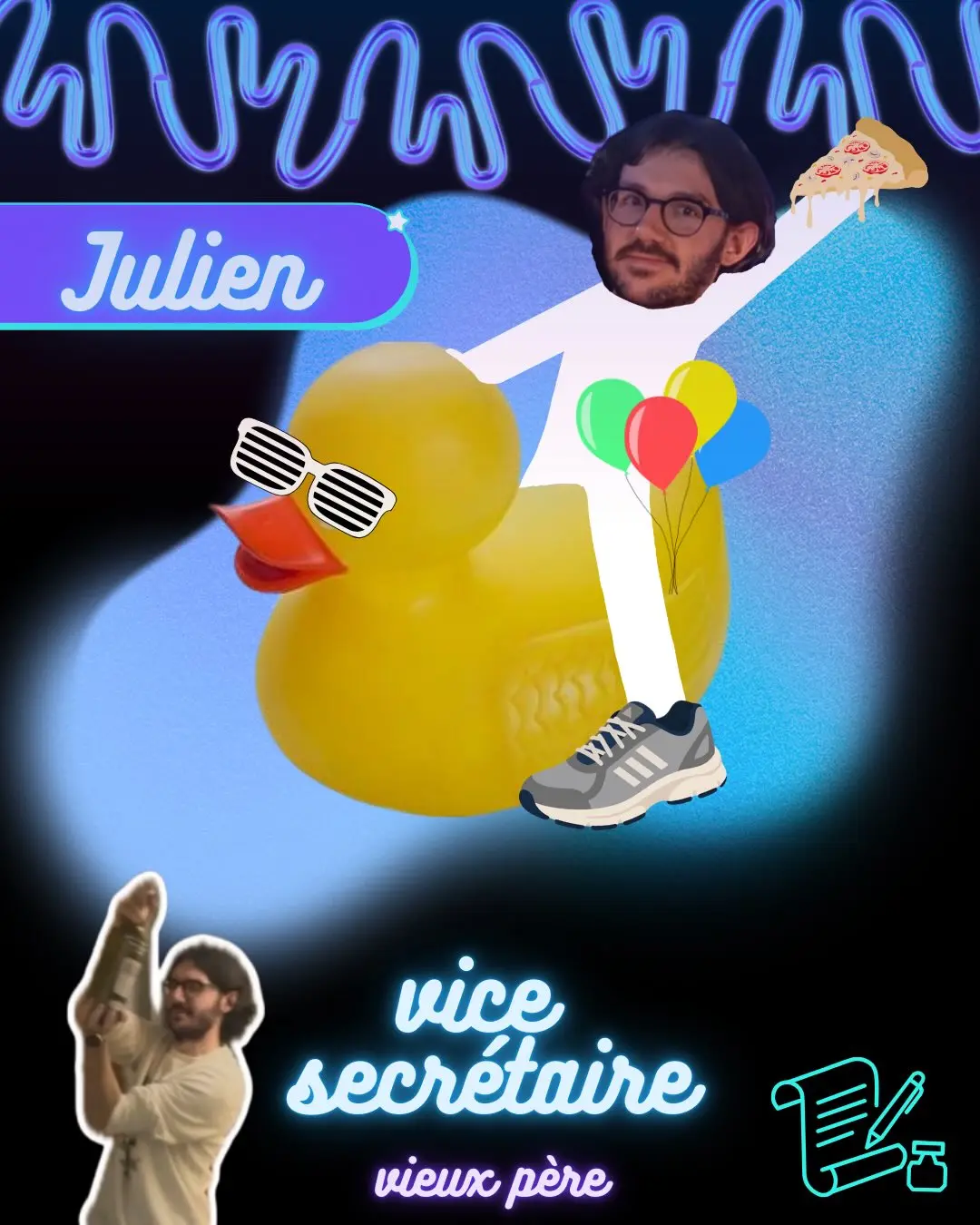 Visuel de présentation de Julien